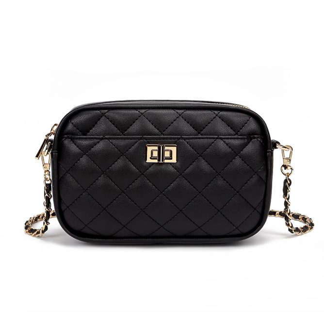 Classic Diamond Quilted Small Square Bag