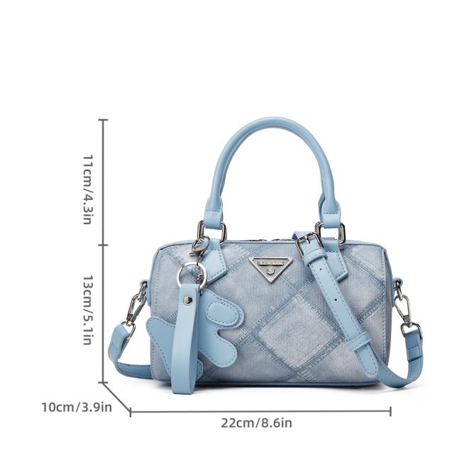 Denim Shoulder Bag